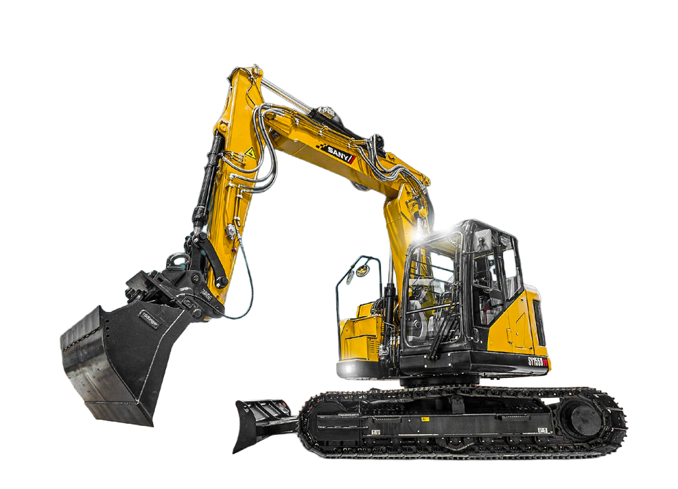 Kompaktbagger SANY SY 155U 2PB Verstellausleger