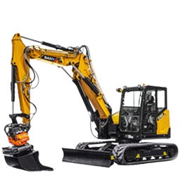 [SY80U2PB] Kompaktbagger SANY SY 80U 2PB Verstellausleger